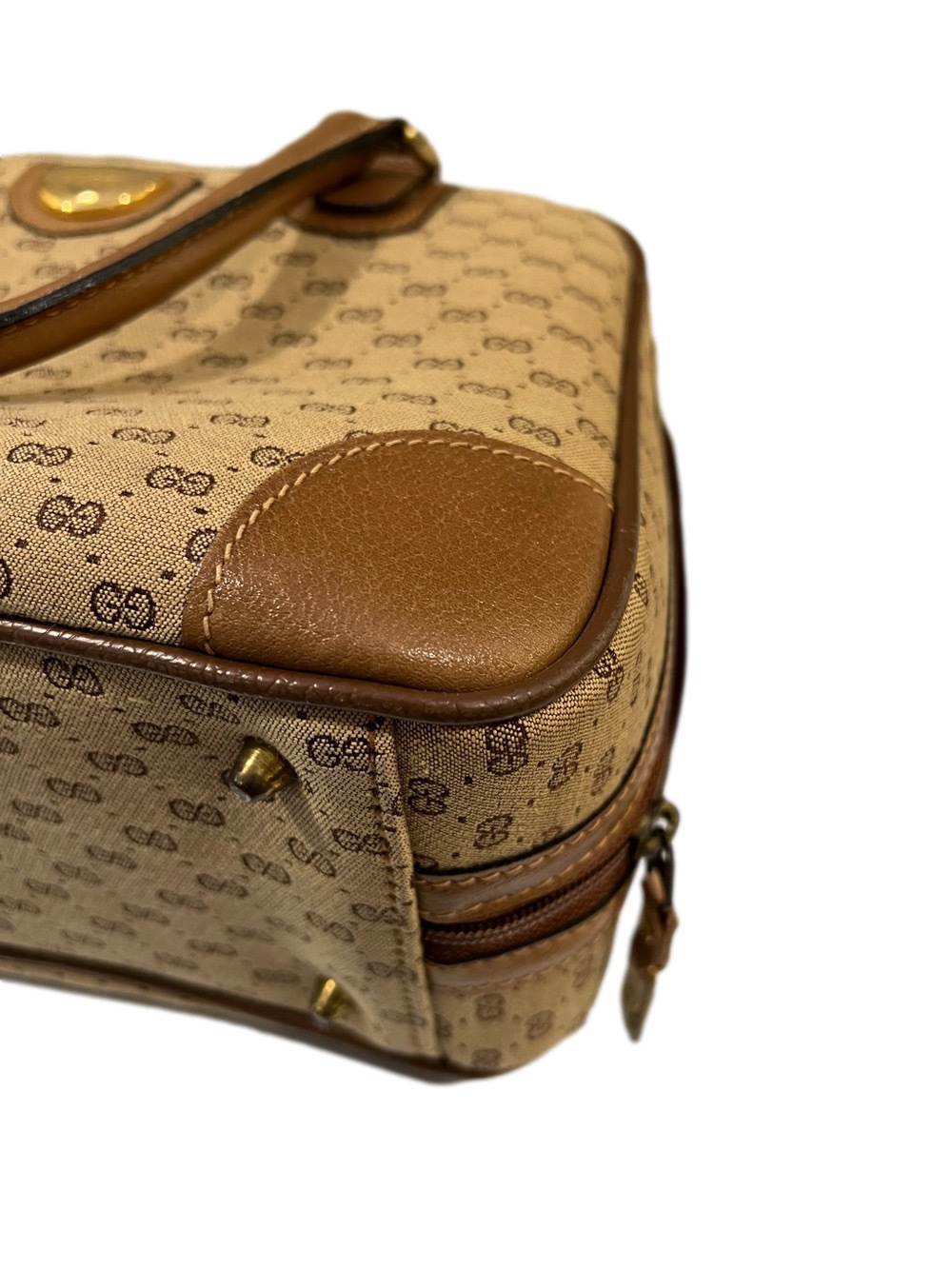 Gucci Micro GG Monogram Top Handle Bag Vintage - Picture 13 of 17